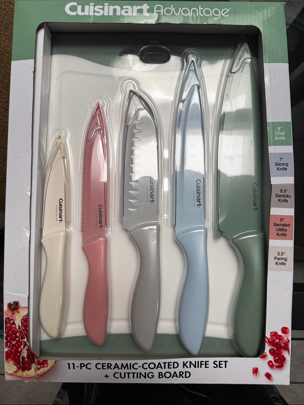 Cuisinart Cutlery and Cutting Board